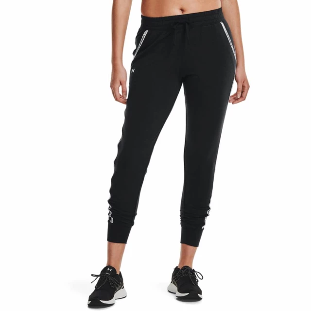 Women’s Sweatpants Under Armour Rival Terry Taped - Black - Black