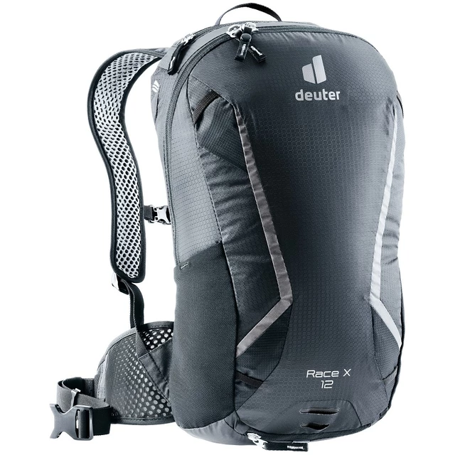 Cycling Backpack Deuter Race X - Pistachio-Pine - Black