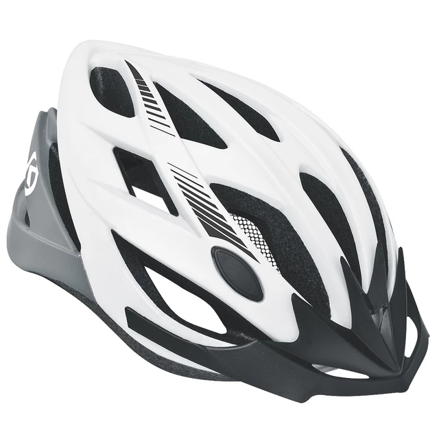 Bicycle Helmet KELLYS REBUS - Black - White-Black - White Grey