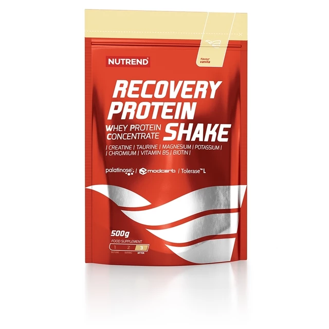 Proteinový koncentrát Nutrend Recovery Protein Shake 500g - vanilka