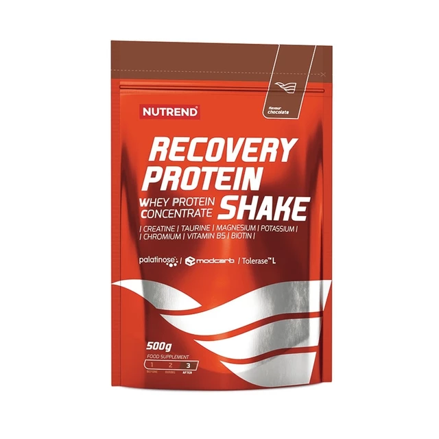 Proteínový koncentrát Nutrend Recovery Protein Shake 500g - vanilka