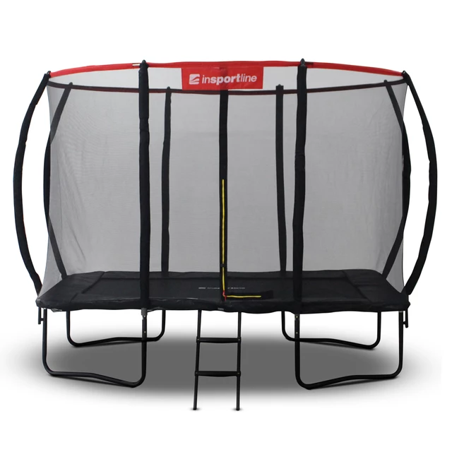 Trampolina prostokątna inSPORTline QuadJump PRO 244*335 cm - kompletny zestaw