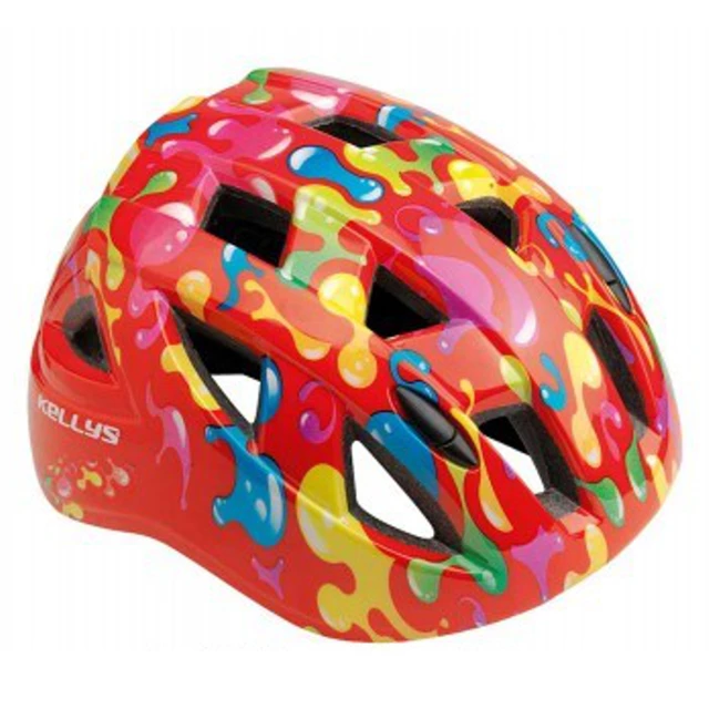 Bicycle Helmet KELLYS Smarty - Graffiti Red - Red