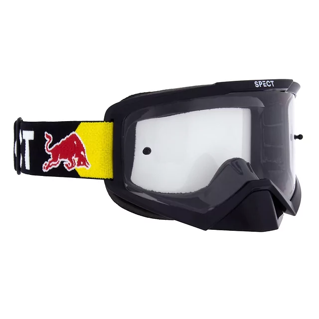 Motokrosové brýle RedBull Spect Evan, černé, plexi čiré