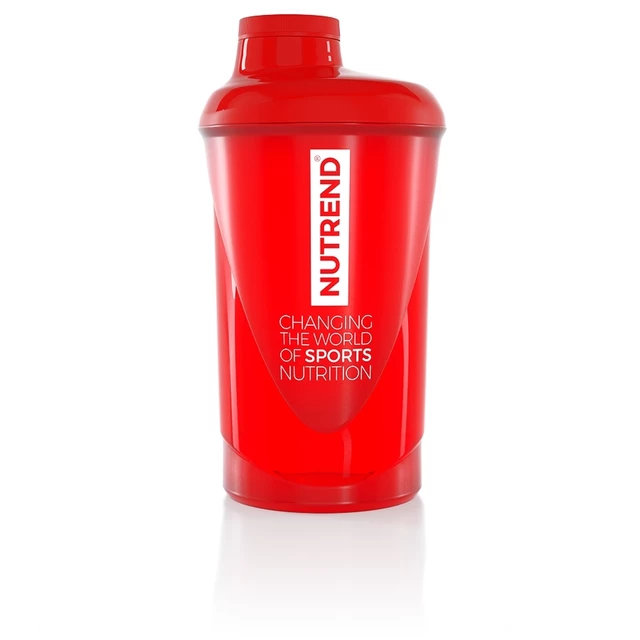 Shaker Nutrend 2019 600ml - Yellow - Red