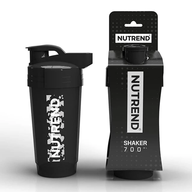 Shaker Nutrend 700 ml - průhledná