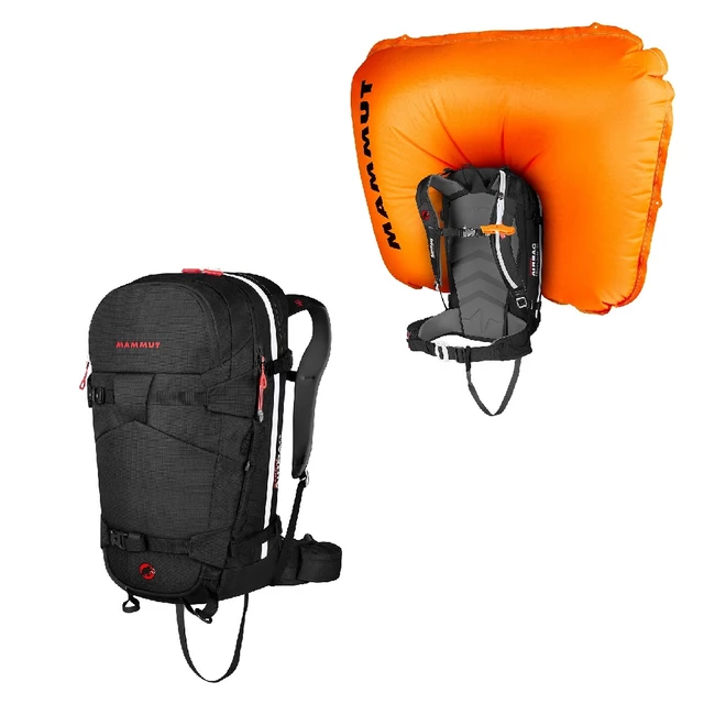 Avalanche Backpack Mammut Ride Removable Airbag 3.0 30L - Black - Black
