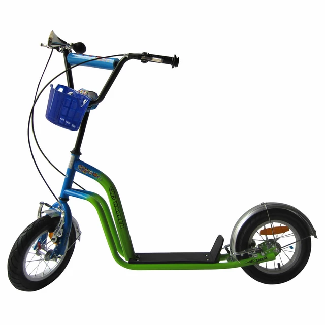 Rodez Scooter WORKER NEW - Red - Blue-Green