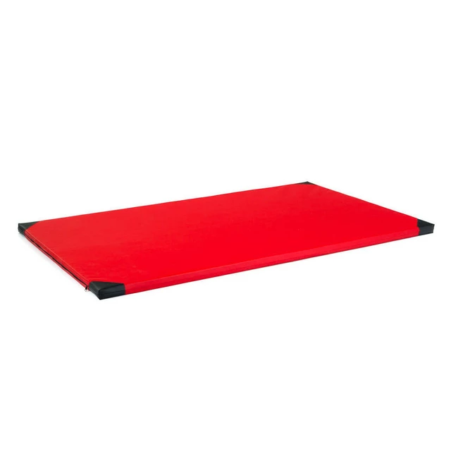 Gimnastična blazina inSPORTline Roshar T90 200x120x5 cm - rdeča - rdeča