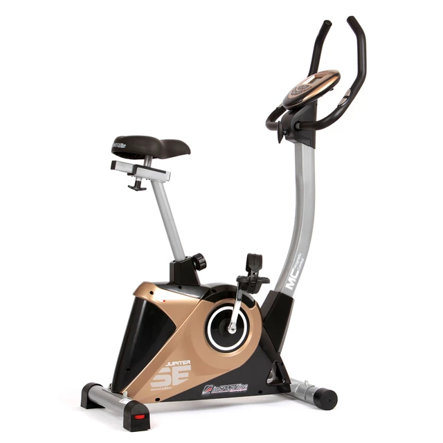 Exercise bike inSPORTline Junius Ergo SE - Brown-Black