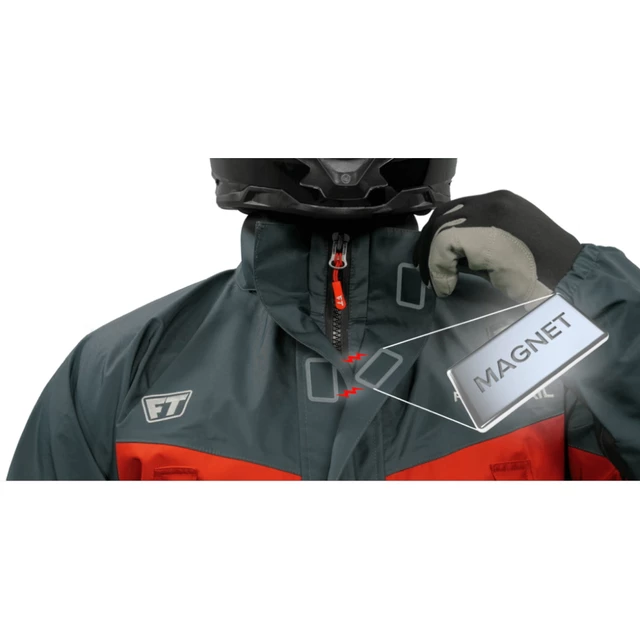 Waterproof Jacket Finntrail Mudway 2010 Graphite - Graphite