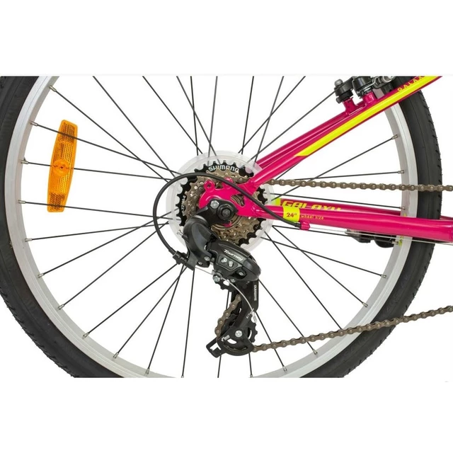 Juniorský dievčenský bicykel Galaxy Ruby 24" - model 2020