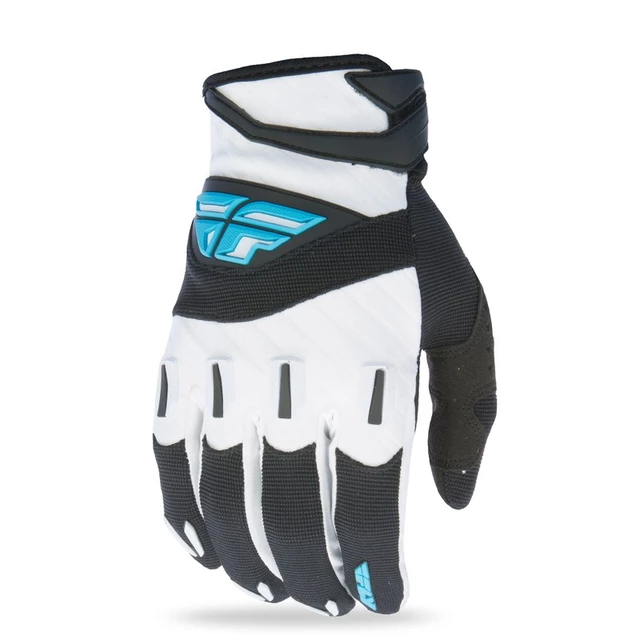 Fly Racing F-16 XVII Motorrad Handschuhe - schwarz/weiss