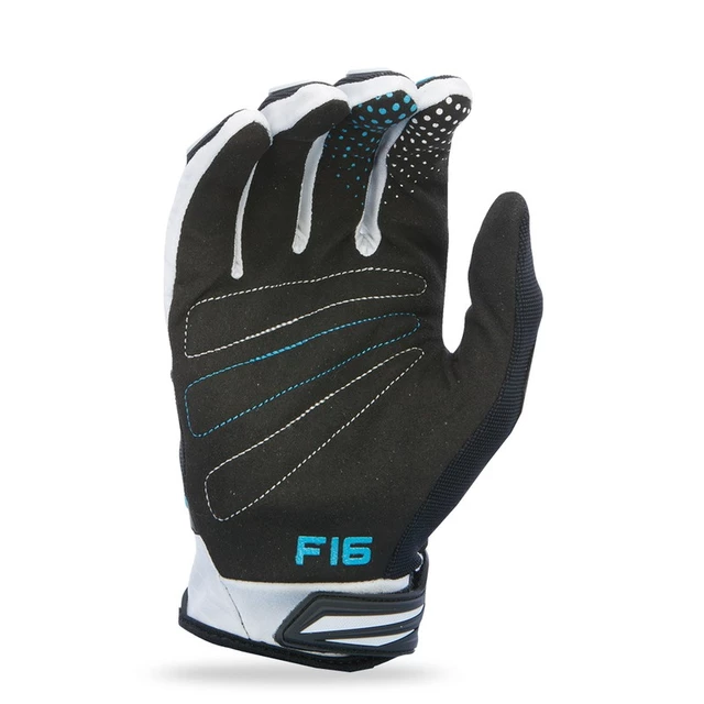 Fly Racing F-16 XVII Motorrad Handschuhe - schwarz/weiss