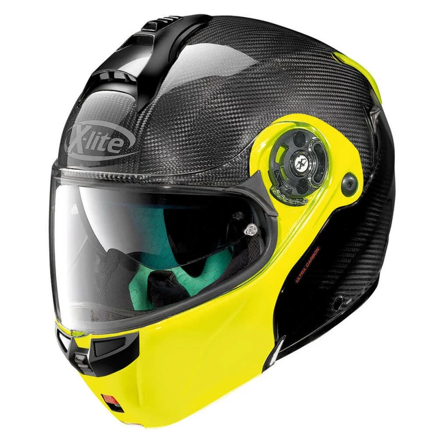 Moto helma X-lite X-1004 Ultra Carbon Dyad Fluo Yellow - M (57-58)