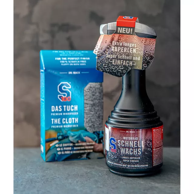 Rychlý vosk S100 Motorcycle Speed Wax 500 ml