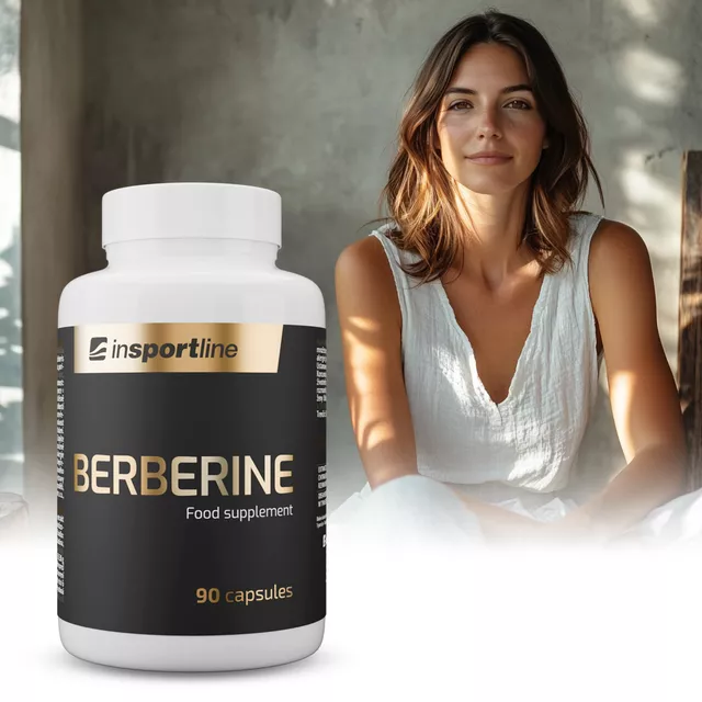 BERBERYNA na odchudzanie inSPORTline 500 mg 90 kapsułek