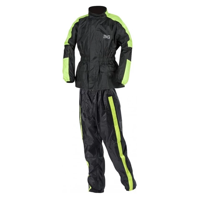 Waterproof Overalls NOX Security Pack - Black-Yellow - Black-Yellow