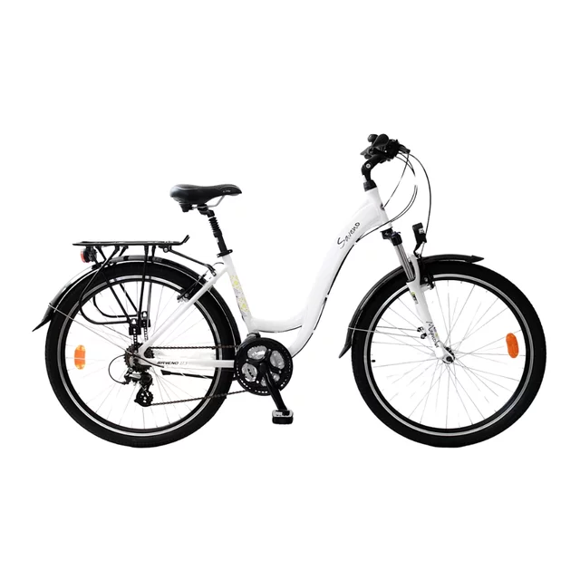 Women’s Urban Bike Saveno Magnolia 27.5” – 2025 - White
