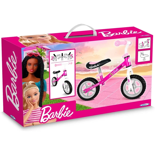 Dětské odrážedlo Barbie 10"