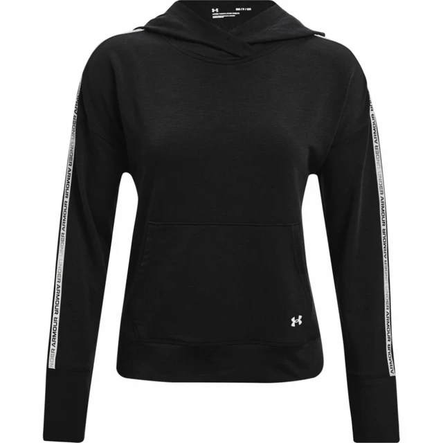 Dámská mikina Under Armour Rival Terry Taped Hoodie - Black