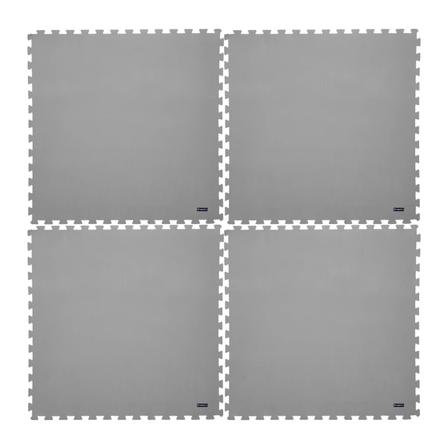 Exercise Mat inSPORTline EVA80 200 x 200 cm - Grey - Grey