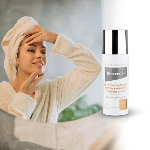 inSPORTline Intensiv feuchtigkeitsspendendes Serum mit Hyaluronsäure 50 ml