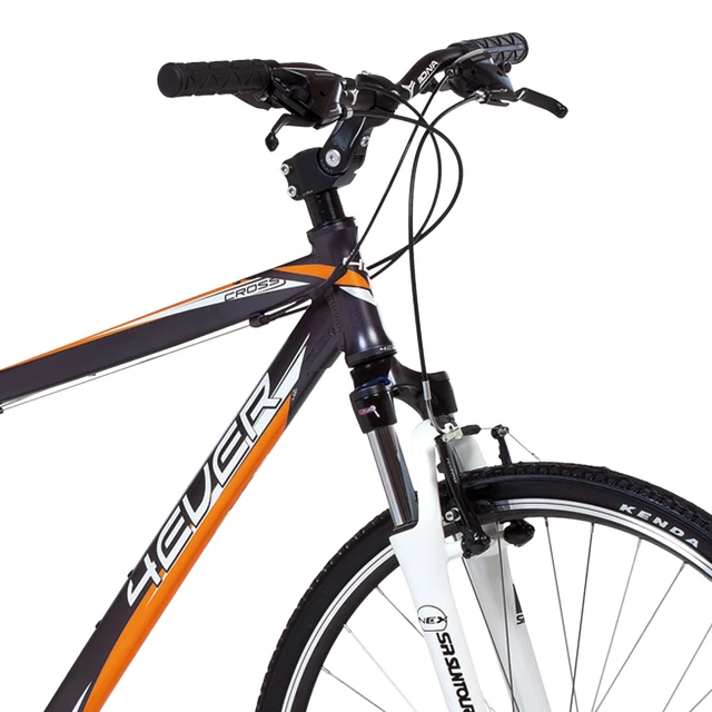 Crossový bicykel 4EVER Shadow 2013 - čierno-oranžová