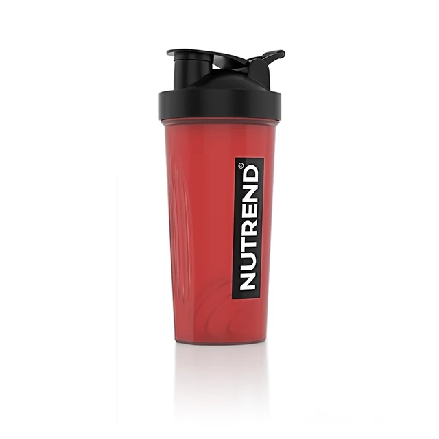 Shaker Nutrend 600 ml - červená