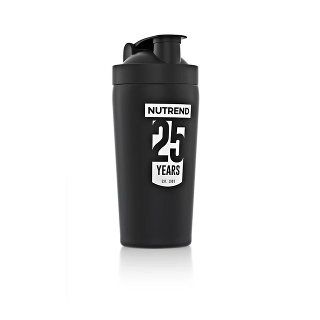 Nerezový shaker Nutrend 780 ml - černá - černá