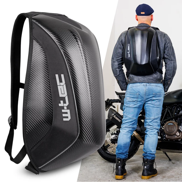 Hard Shell Motorcycle Backpack W-TEC Shellter