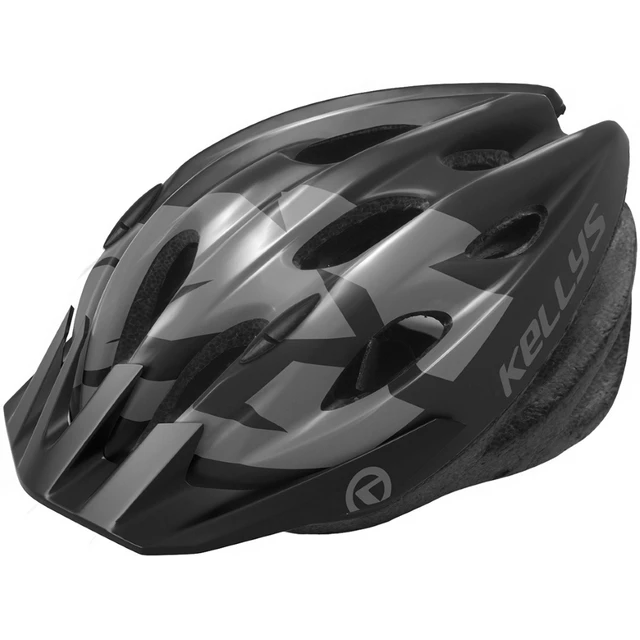 Bicycle Helmet Kellys Blaze 2018 - White - Black Glossy