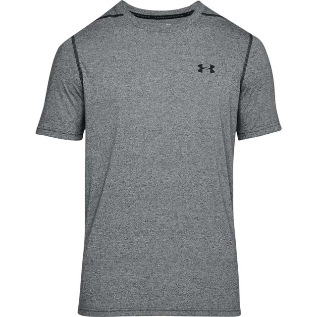 Pánske tričko Under Armour Threadborne Fitted SS - L - Black/Black