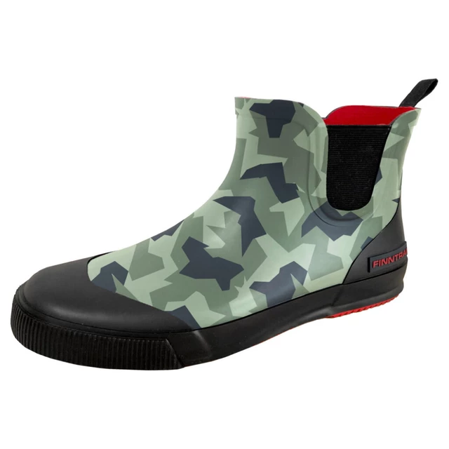 Rubber Motorcycle Boots Finntrail Camp CamoArmy - Camouflage - Camouflage