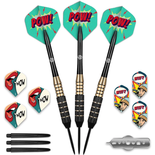 Darts Shot Value Range Gift Pack Steel – 3-Pack