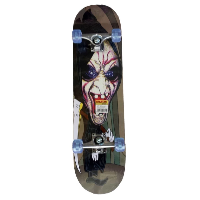 Spartan Super Board Skateboard - Black Knight