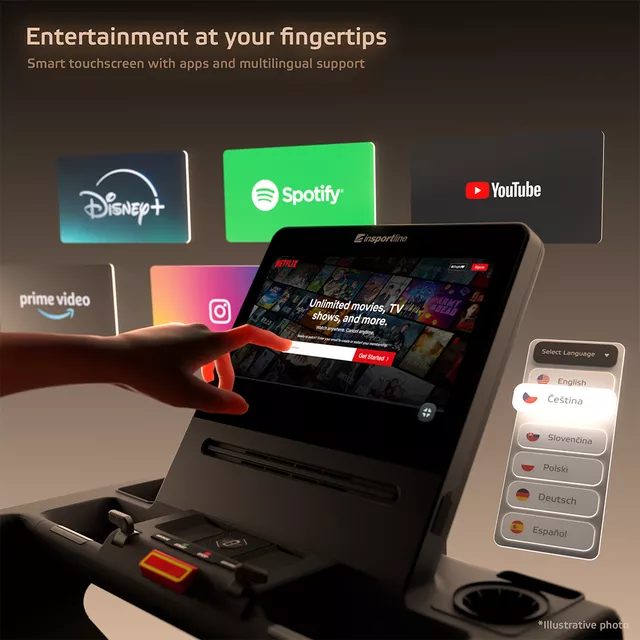 Běžecký pás inSPORTline Velocer Run