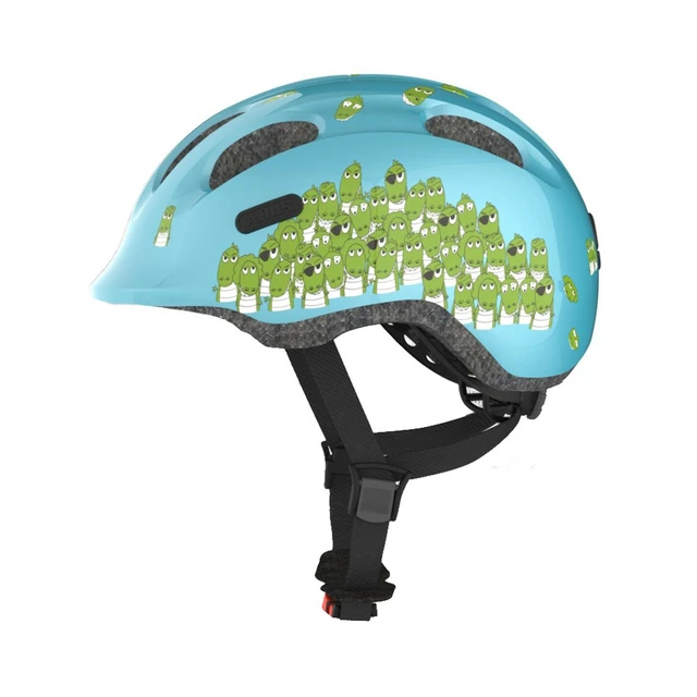 Abus Smiley 2.0 Kinderfahrradhelm - Blue Croco - Blue Croco