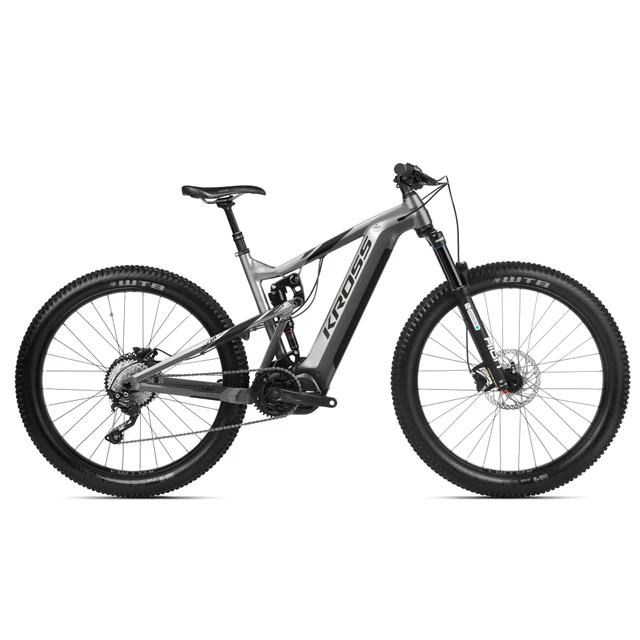 Kross Soil Boost 1.0 630 Vollgefedertes E-Mountainbike 27,5" - Modell 2020 - graphit/schwarz