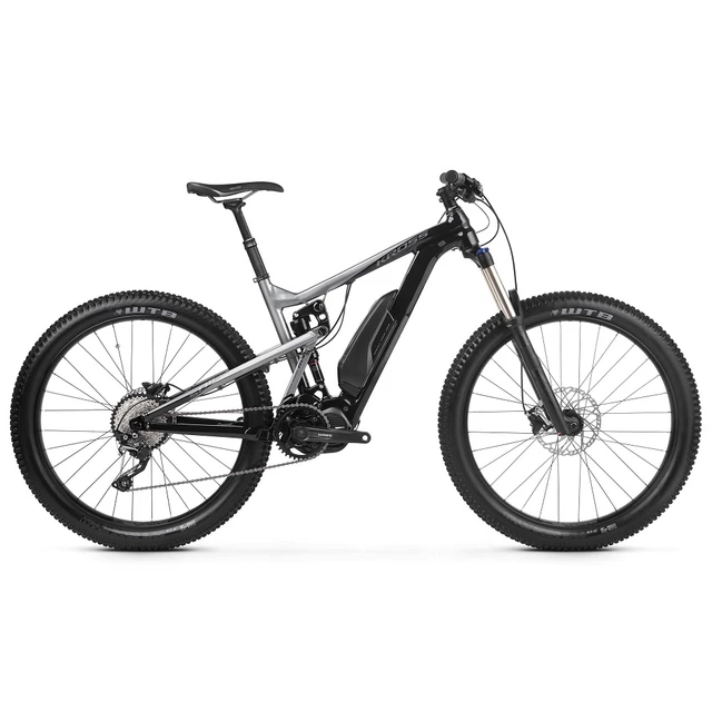 Celoodpružený elektrobicykel Kross Soil Boost 1.0 SE 27,5" - model 2019 - Black / Graphite - Black / Graphite
