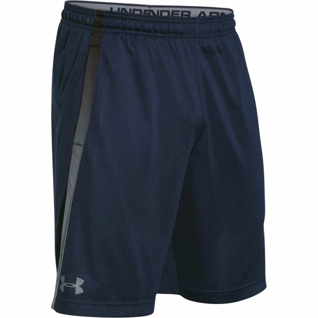 Pánske šortky Under Armour Tech Mesh Short - BLACK / ROYAL - Midnight Navy