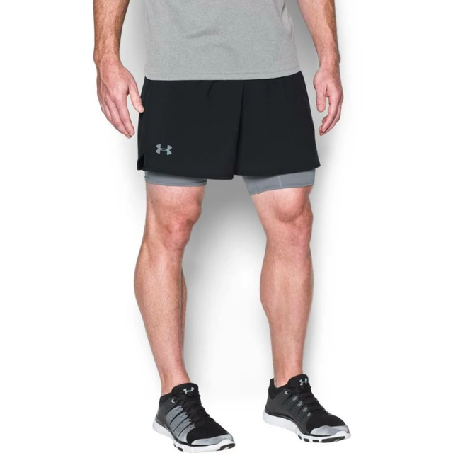 Pánske tréningové šortky Under Armour Qualifier 2-in-1 Short - XXL