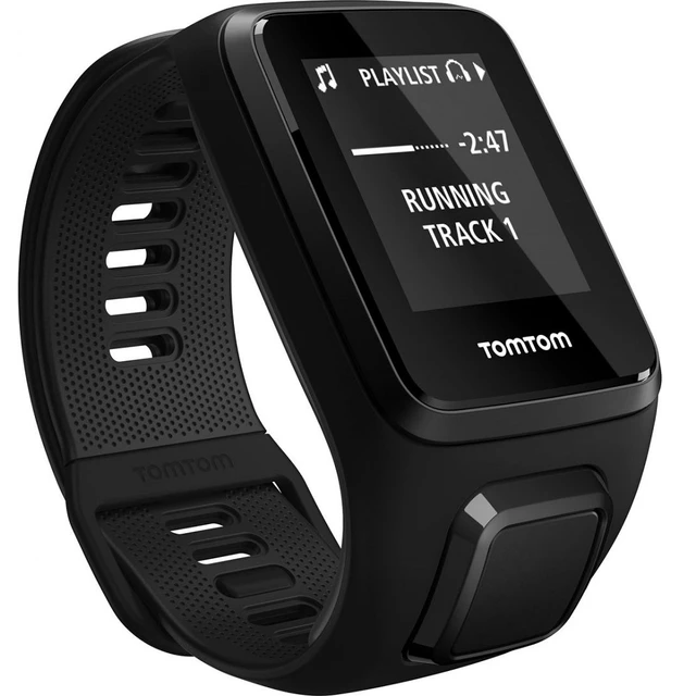 GPS hodinky TomTom Spark 3 Cardio - čierna - čierna