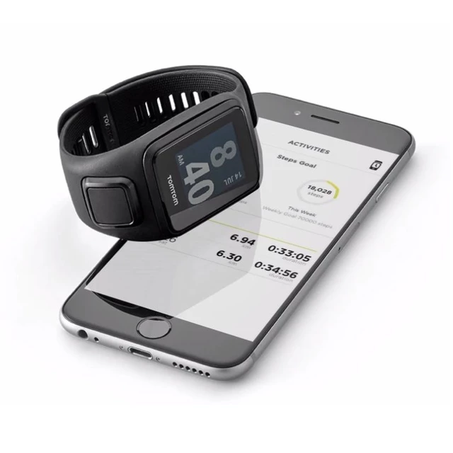 GPS hodinky TomTom Spark 3 Cardio + Music + Bluetooth sluchátka