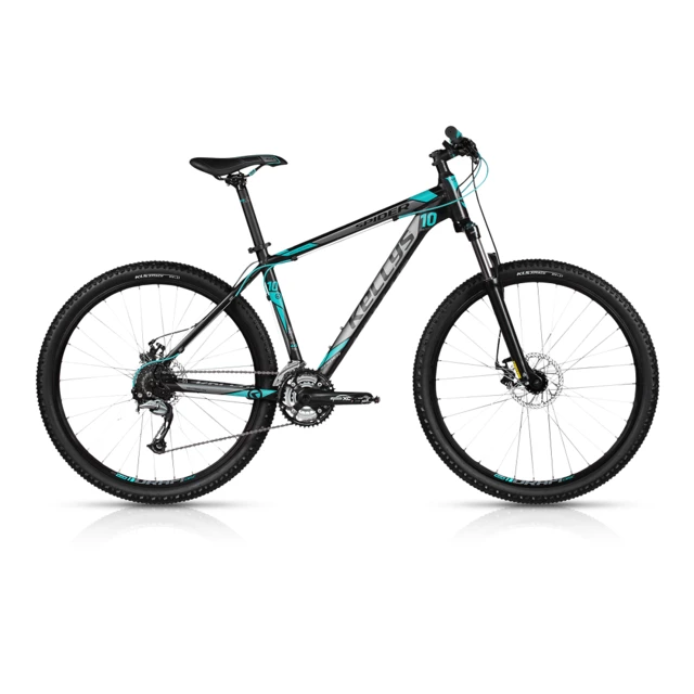 Mountain Bike KELLYS SPIDER 10 27.5” – 2017 - Toxic Green - Dark Azure