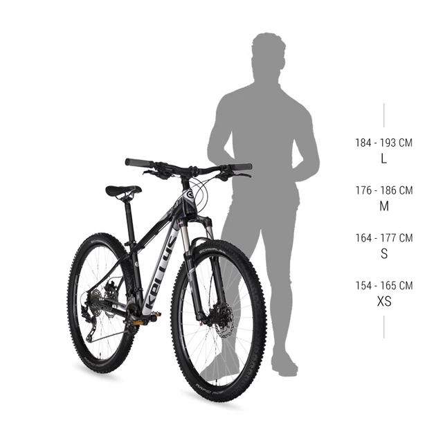 Horský bicykel KELLYS SPIDER 70 27,5" - model 2019 - S (17'')
