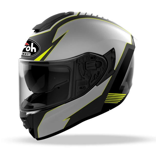 Moto přilba Airoh ST.501 Type fluo žlutá