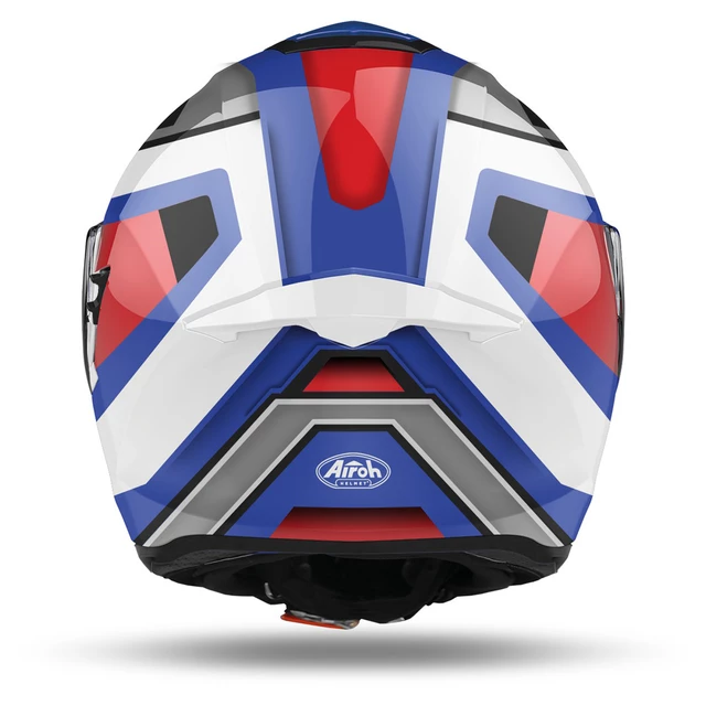 Motorcycle Helmet Airoh ST.501 Square Glossy Blue/Red 2022