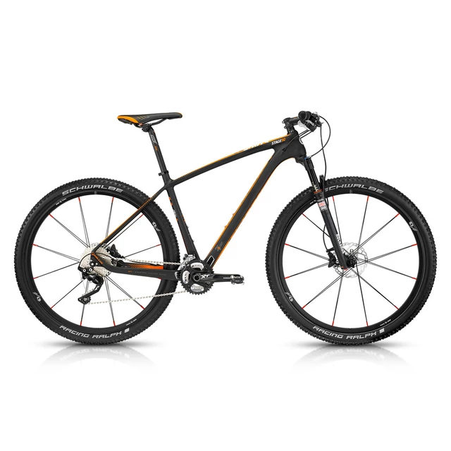 Horský bicykel KELLYS Stage 90 29"- model 2015 - čierno-oranžová