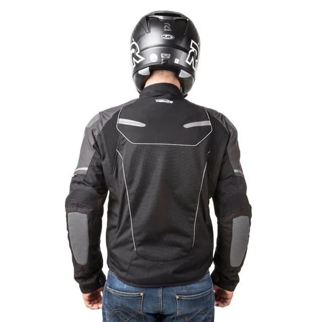 Summer Airbag Jacket Helite Vented - Black-Grey